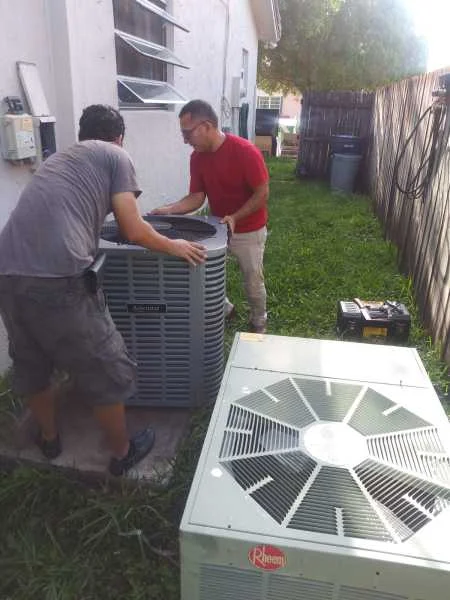 Air conditioning equipment from the original Florida Service Master website